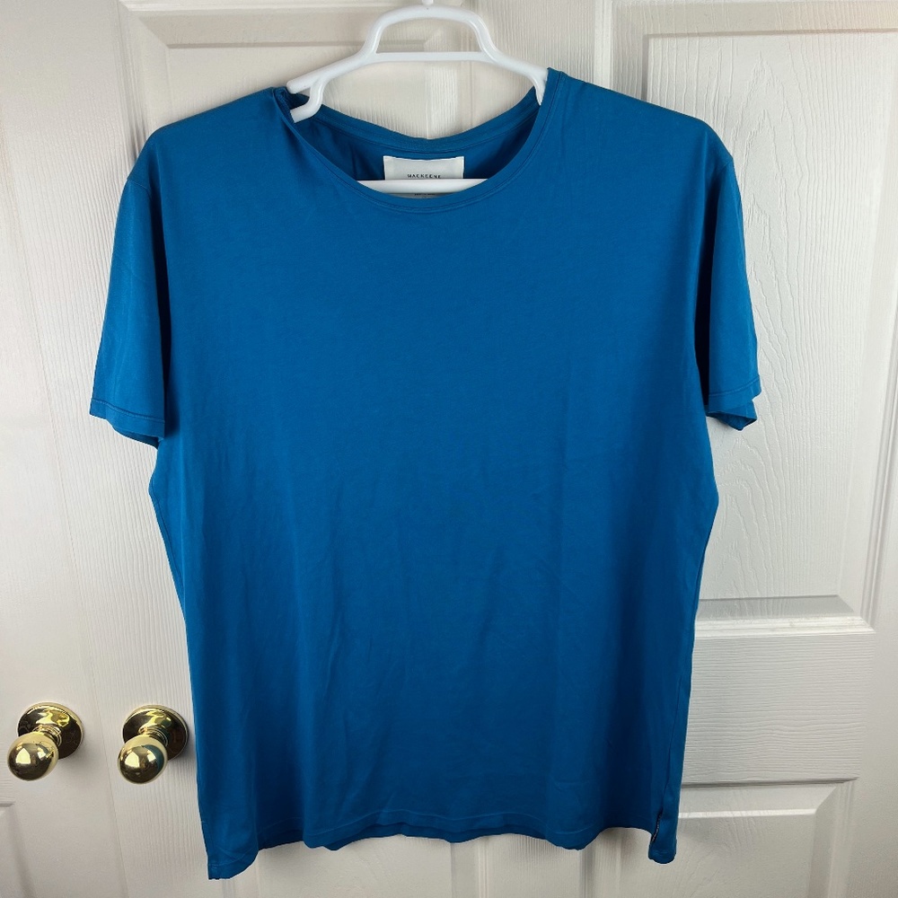Men's Mackeene Short Sleeve T-Shirt Abysse Blue 2XL